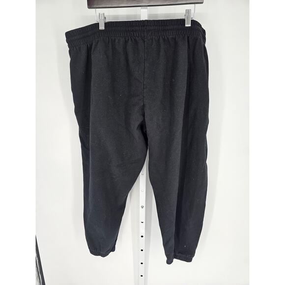 Terra & Sky Black Elastic-Waist High-Rise Pull-On Sweatpants Size 2X - Picture 4 of 4